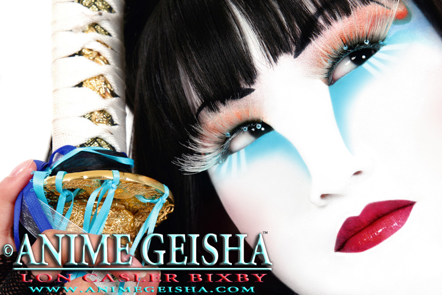 NEOICHI #208 - Anime Geisha No. 28 - Photography by Lon Casler Bixby - Copyright - All Rights Reserved - www.ANIMEGEISHA.com